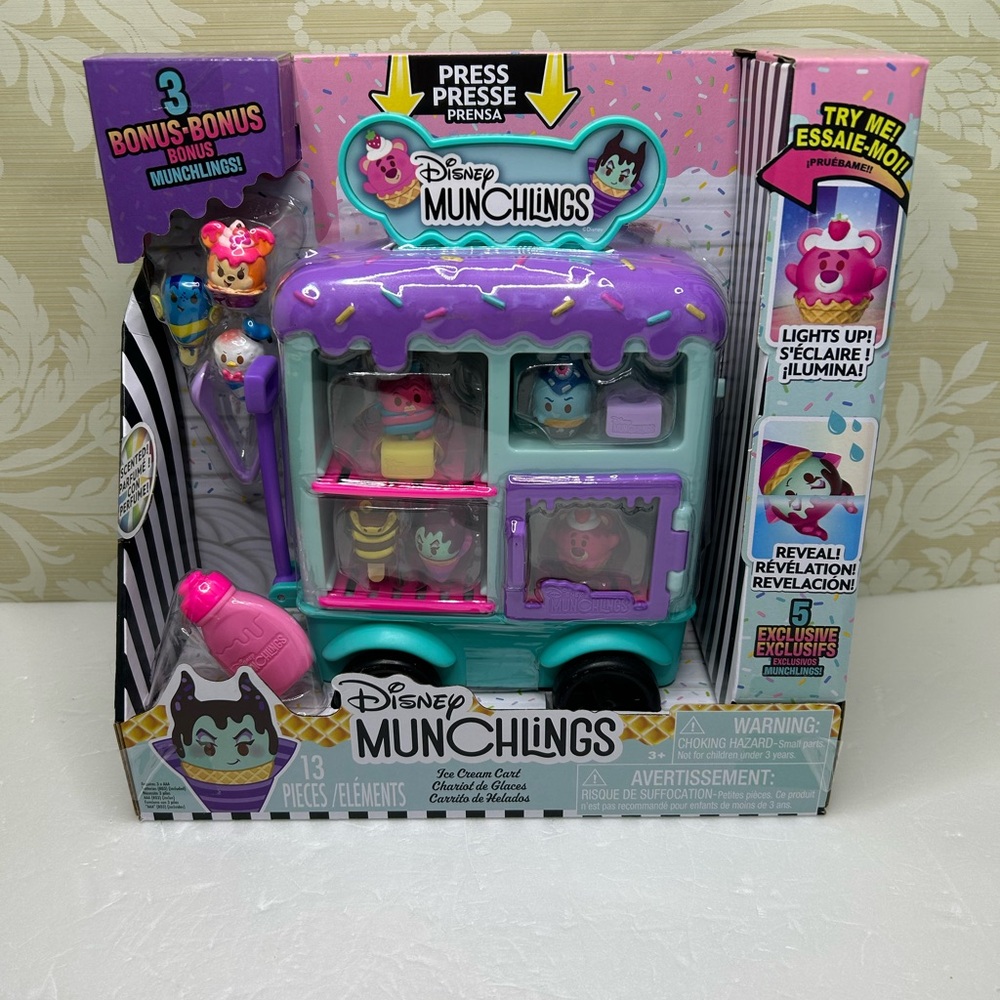 Disney Munchlings Ice Cream Cart
